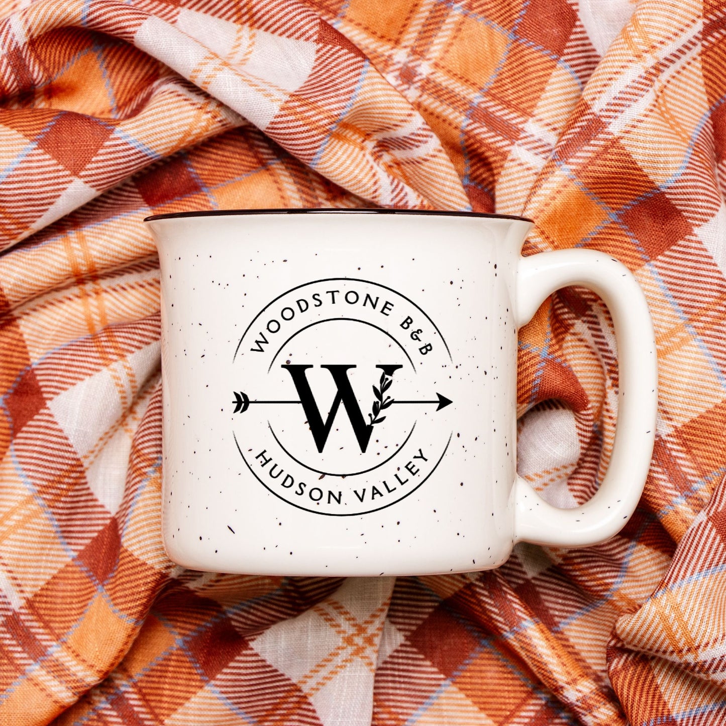 Ghosts Mug Woodstone B&B Ghosts US Ghosts CBS Merch For Ghosts Fans Speckled Camp Mug