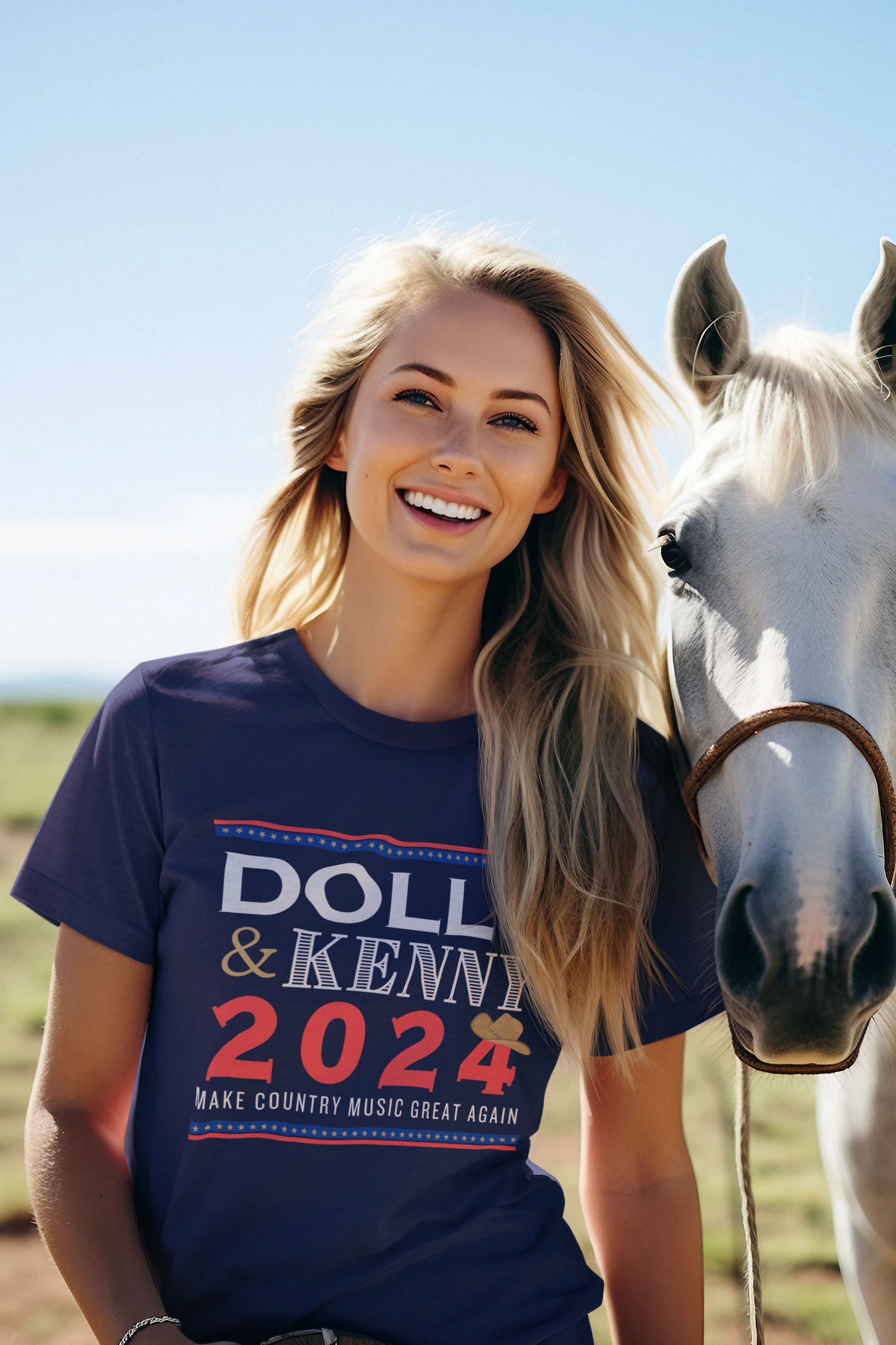 Kenny & Dolly Tee Dolly & Kenny Tee Funny Election Tee Cute Tee Shirts