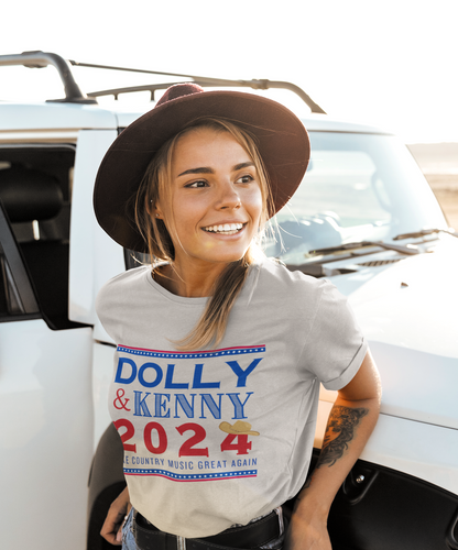 Kenny & Dolly Tee Dolly & Kenny Tee Funny Election Tee Cute Tee Shirts