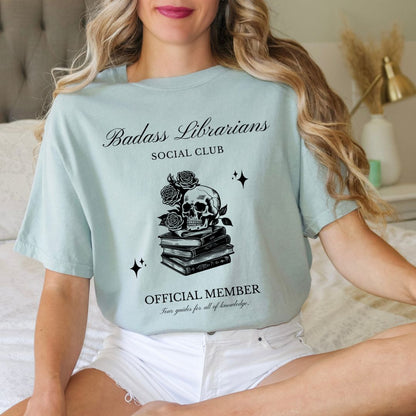 Librarian-Shirt-For-Librarian-Gift-Librarian-Social-Club-Vintage-Style-Tee-For-Librarian-Appreciation