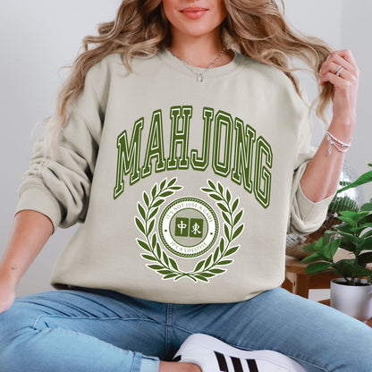 Mahjong Sweatshirt For Mahjong Players Gift Mahjong Fan