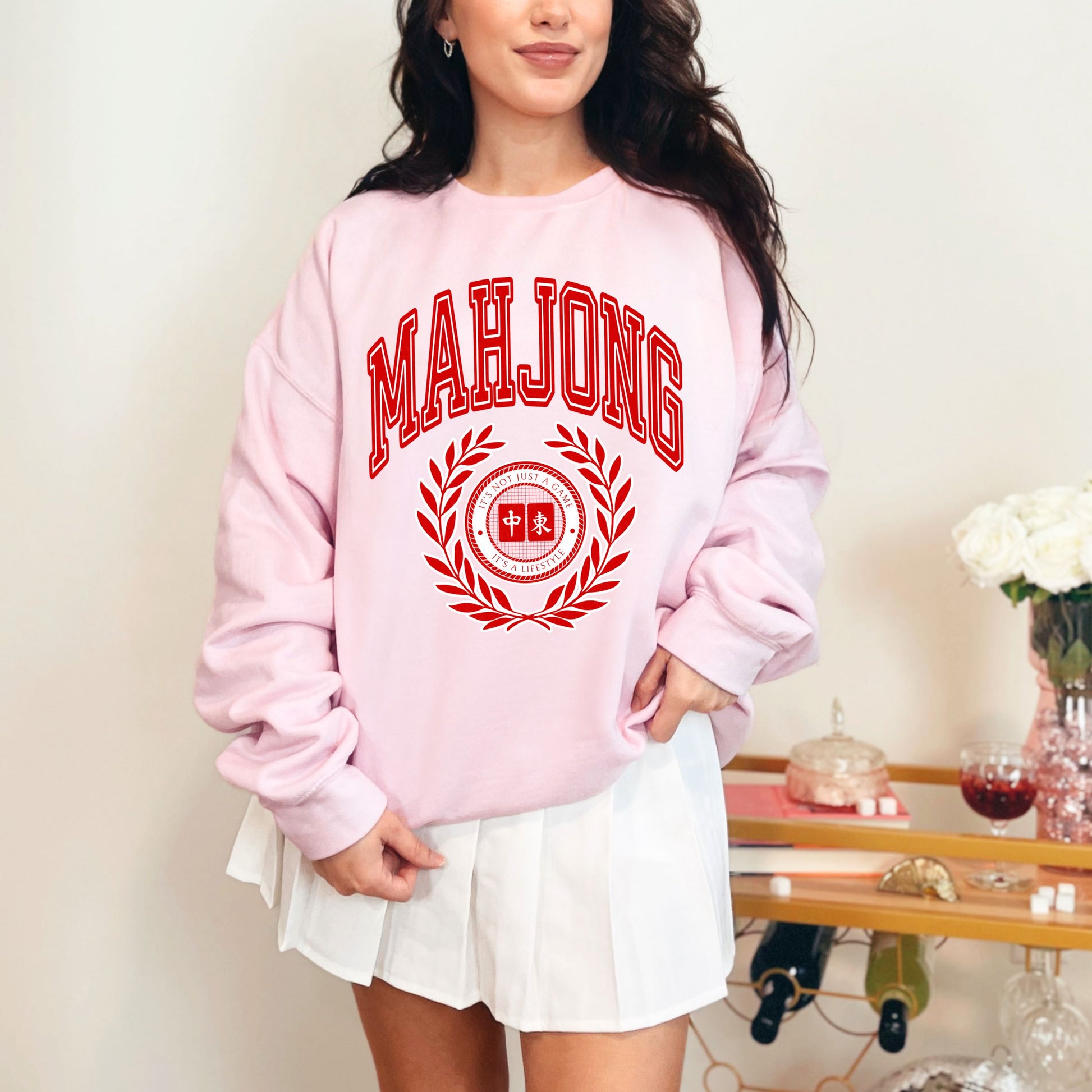 Mahjong-Sweatshirt-Mahjong-Players-Gifts-Mahjong-Fans