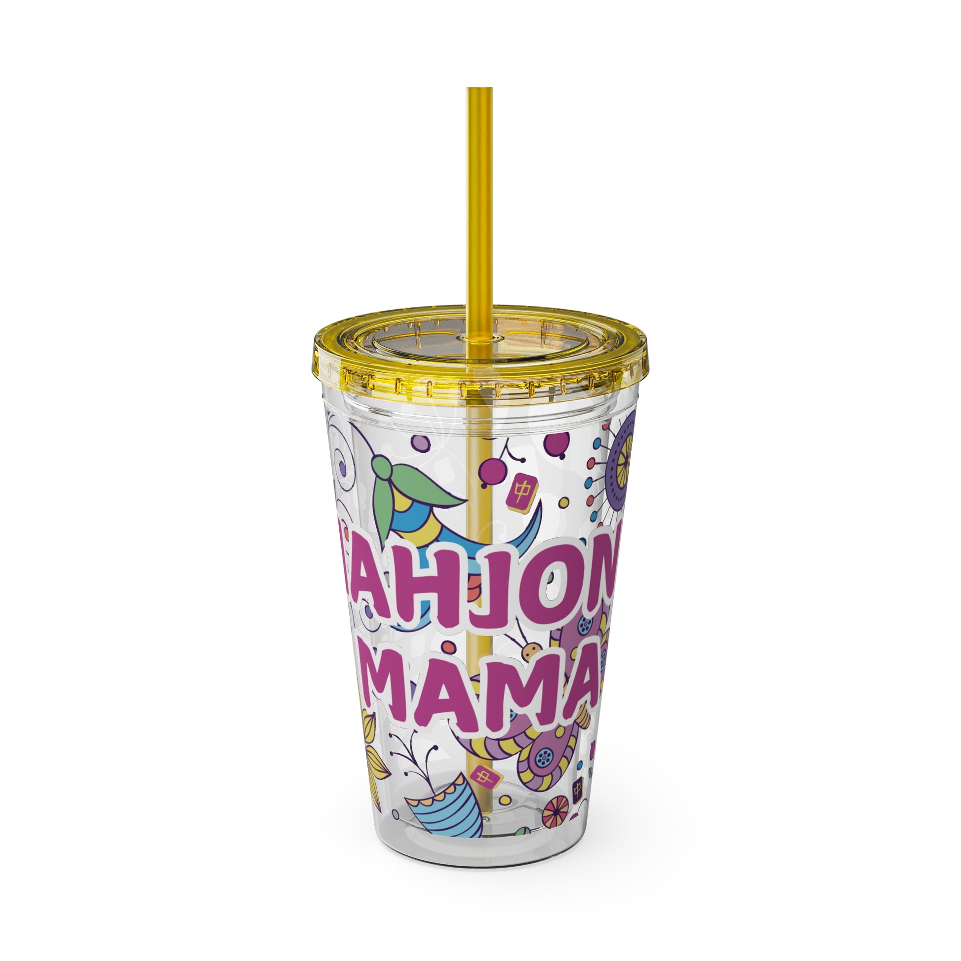 Mahjong Tumbler Mahjong Mama Gift Mahjong Players Cup