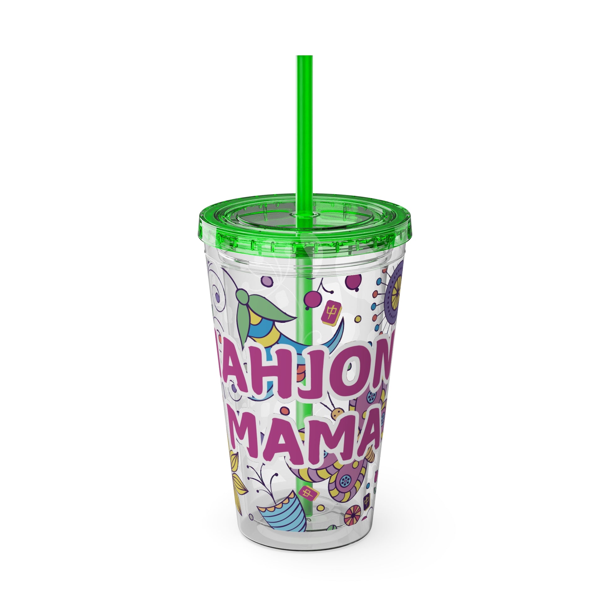 Mahjong Tumbler Mahjong Mama Gift Mahjong Players Cup