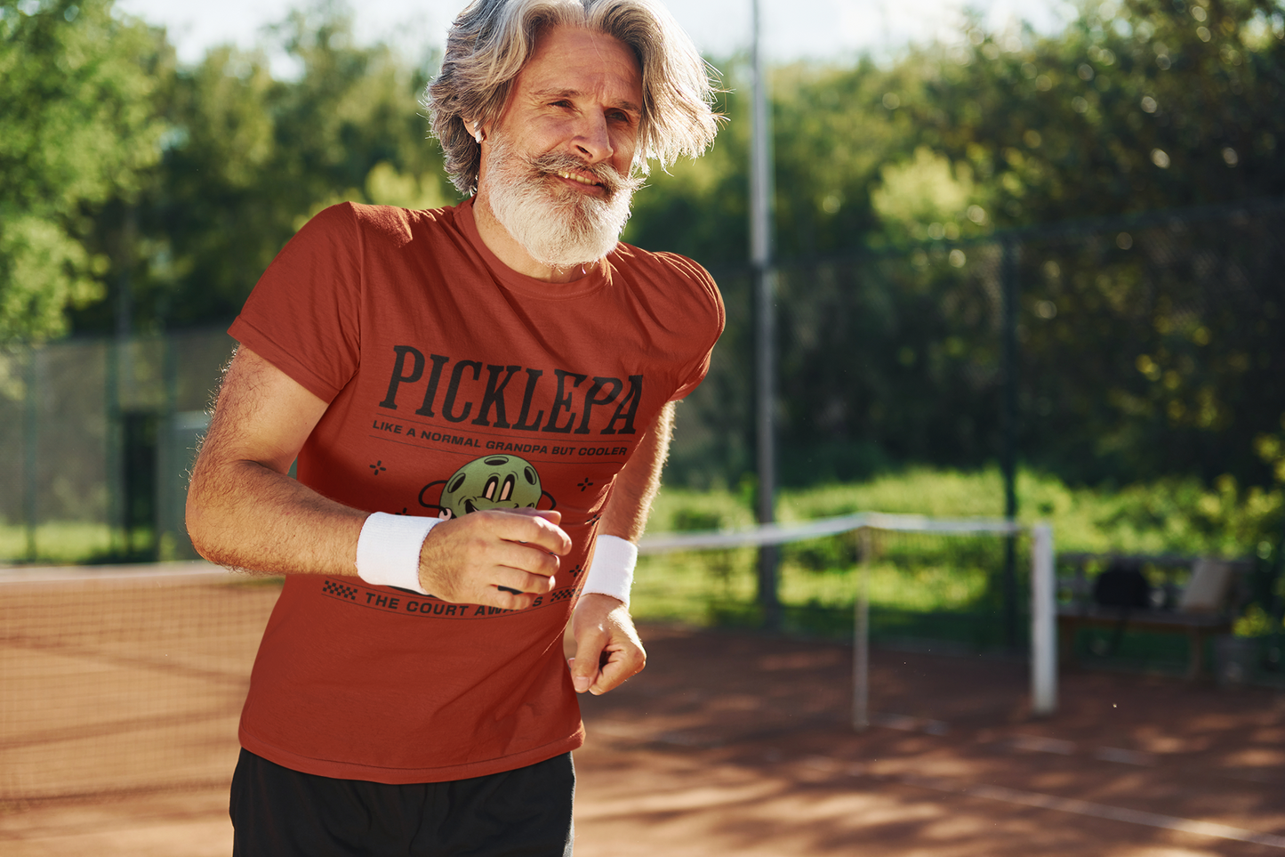 Pickleball Grandpa Shirt For Pickleballer Grandfather Gift | B