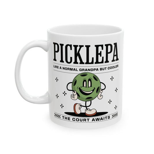 Pickleball Grandpa Mug For Pickleballer Grandfather Gift