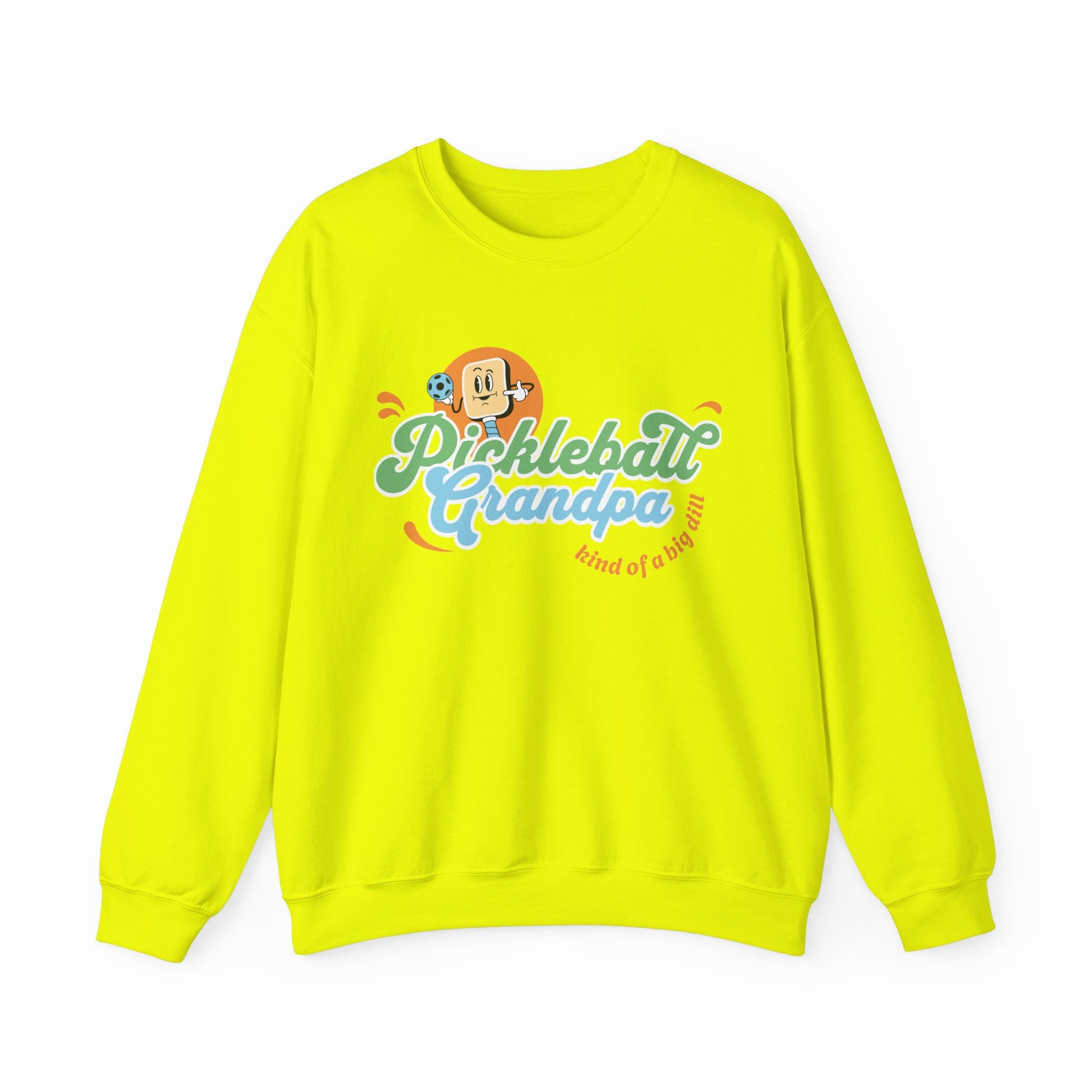 Pickleball Grandpa Sweatshirt For Pickleballer Grandfather Gift