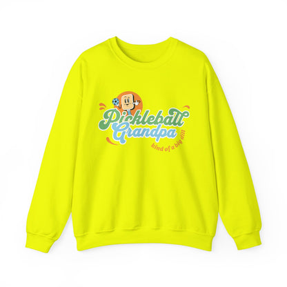 Pickleball Grandpa Sweatshirt For Pickleballer Grandfather Gift