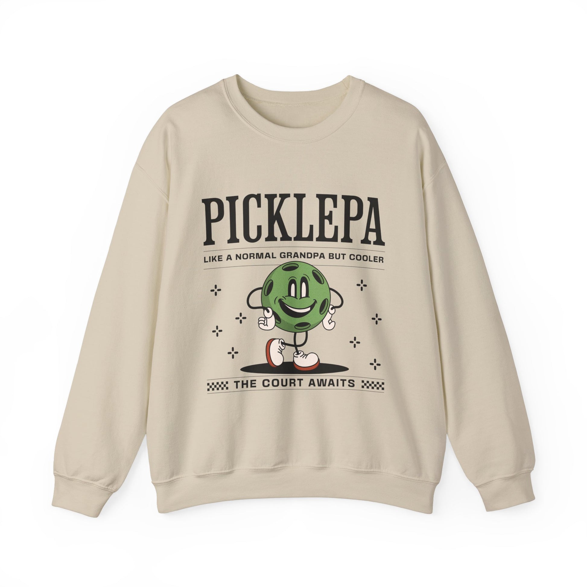 Pickleball Grandpa Sweatshirt For Pickleballer Grandfather Gift