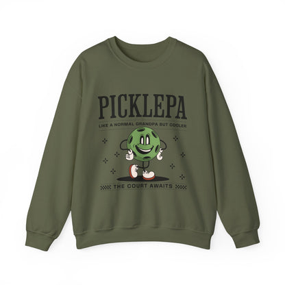 Pickleball Grandpa Sweatshirt For Pickleballer Grandfather Gift
