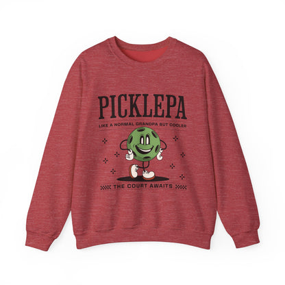 Pickleball Grandpa Sweatshirt For Pickleballer Grandfather Gift