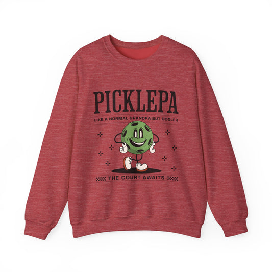 Pickleball Grandpa Sweatshirt For Pickleballer Grandfather Gift