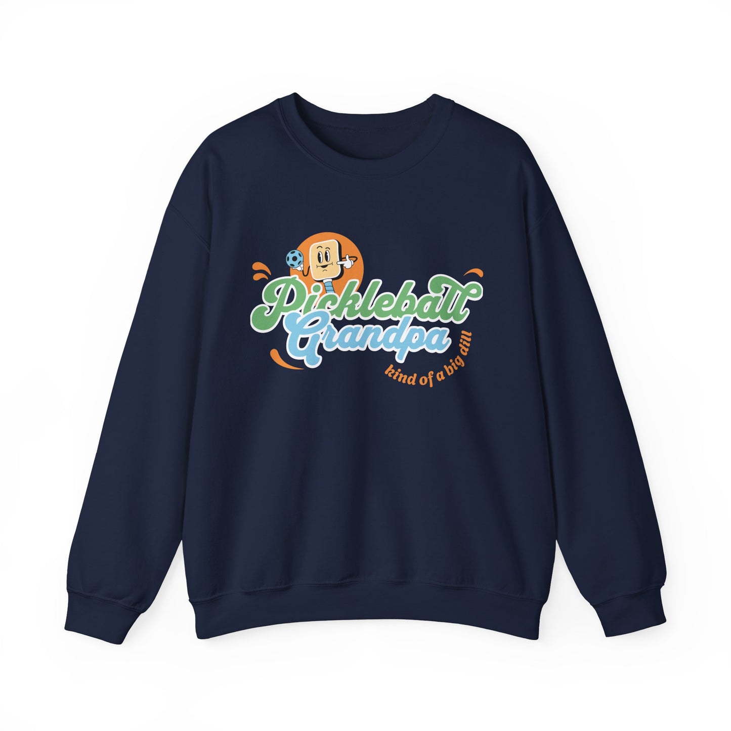 Pickleball Grandpa Sweatshirt For Pickleballer Grandfather Gift