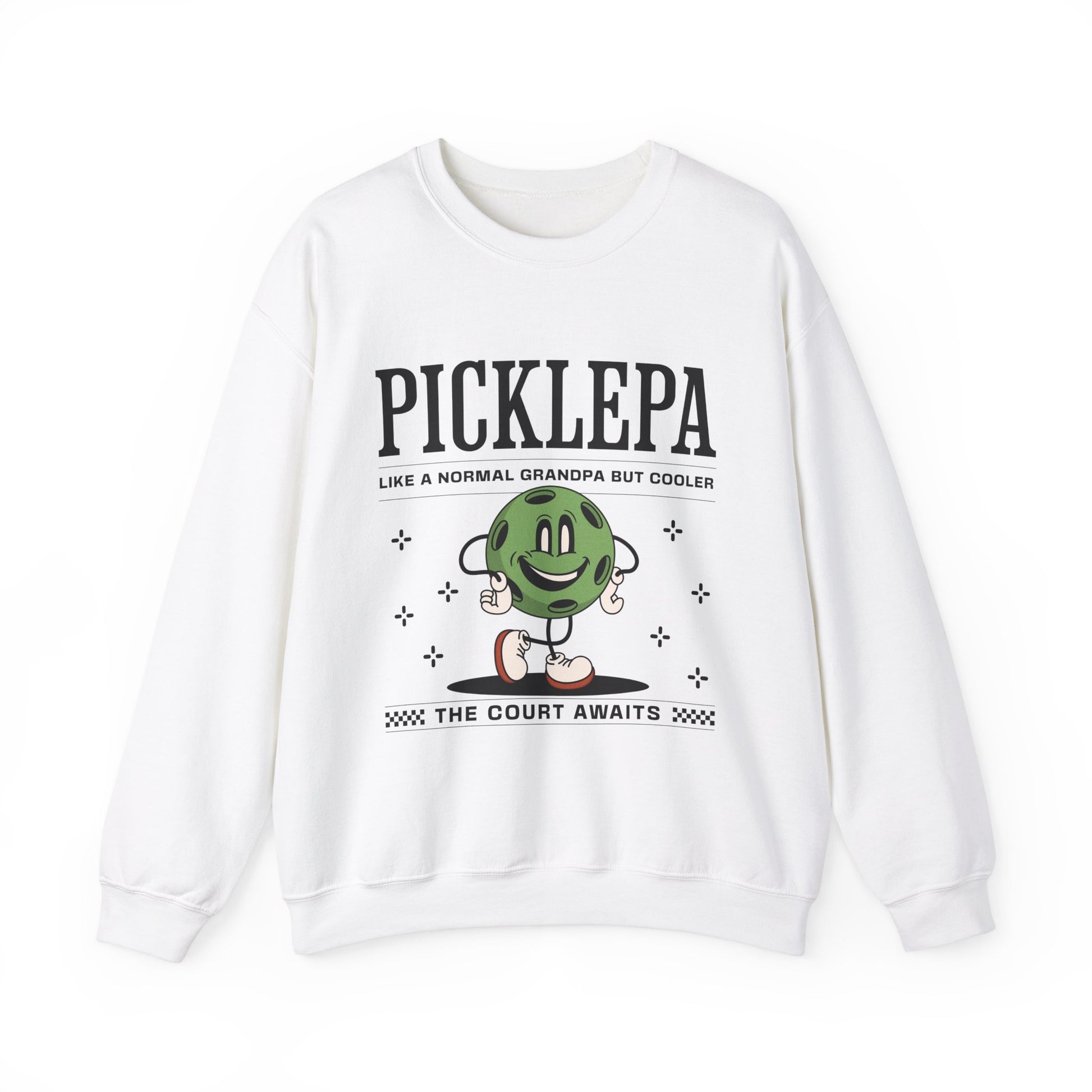 Pickleball Grandpa Sweatshirt For Pickleballer Grandfather Gift