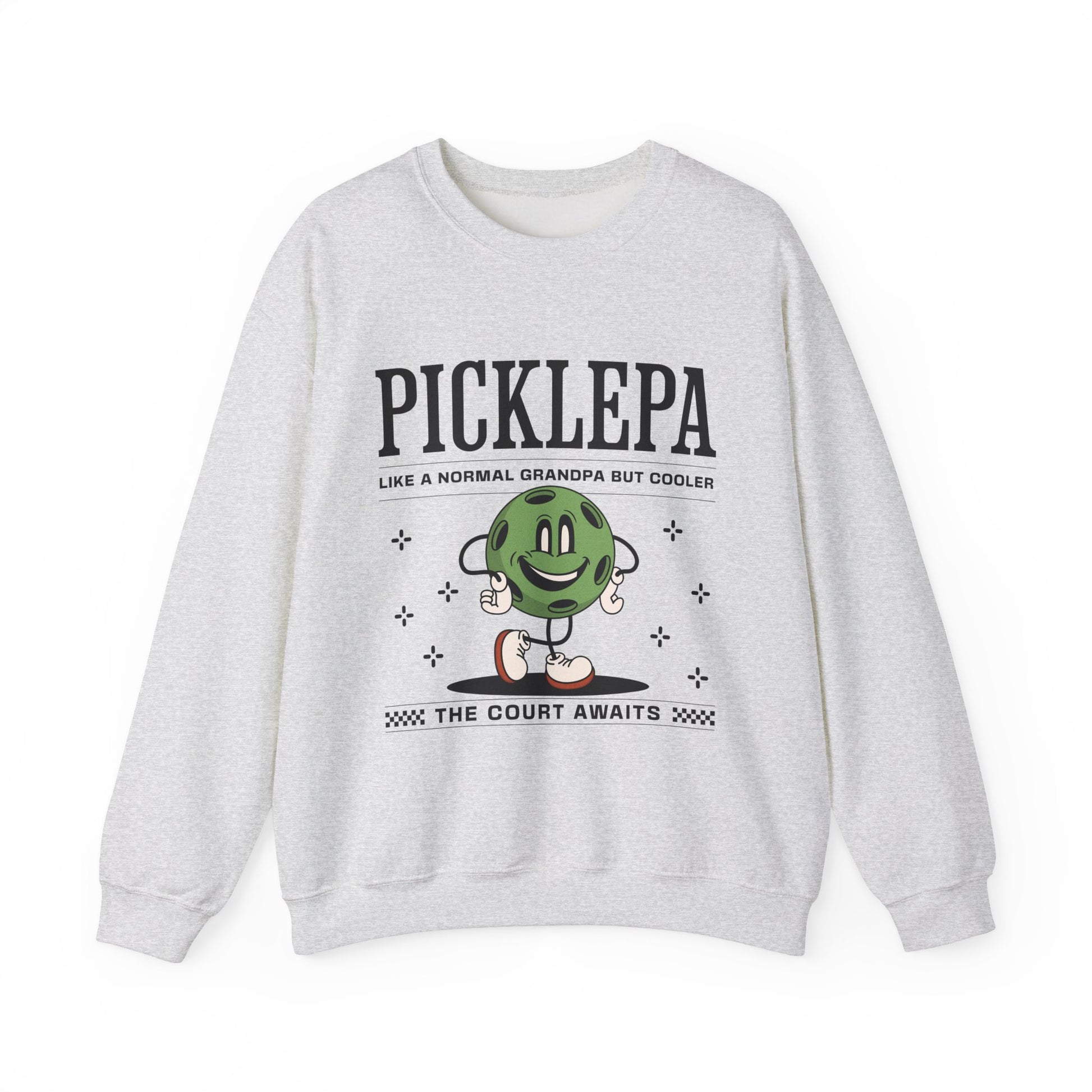 Pickleball Grandpa Sweatshirt For Pickleballer Grandfather Gift