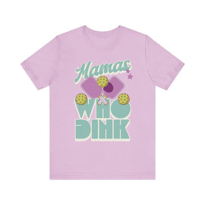 Pickleball Mama T-Shirt For Mom Pickleball Lover Gift Dink Pickleballer