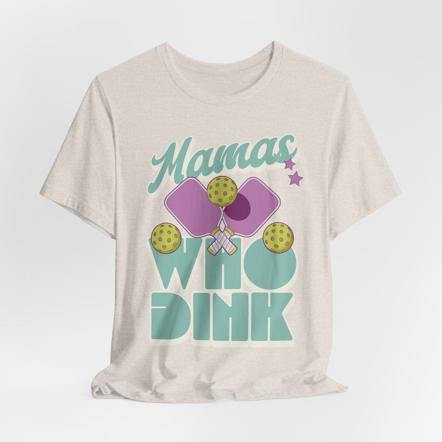Pickleball Mama T-Shirt For Mom Pickleball Lover Gift Dink Pickleballer