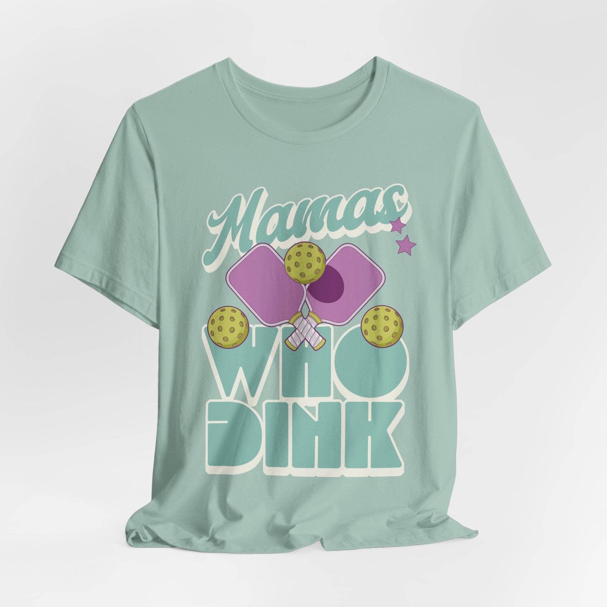 Pickleball Mama T-Shirt For Mom Pickleball Lover Gift Dink Pickleballer