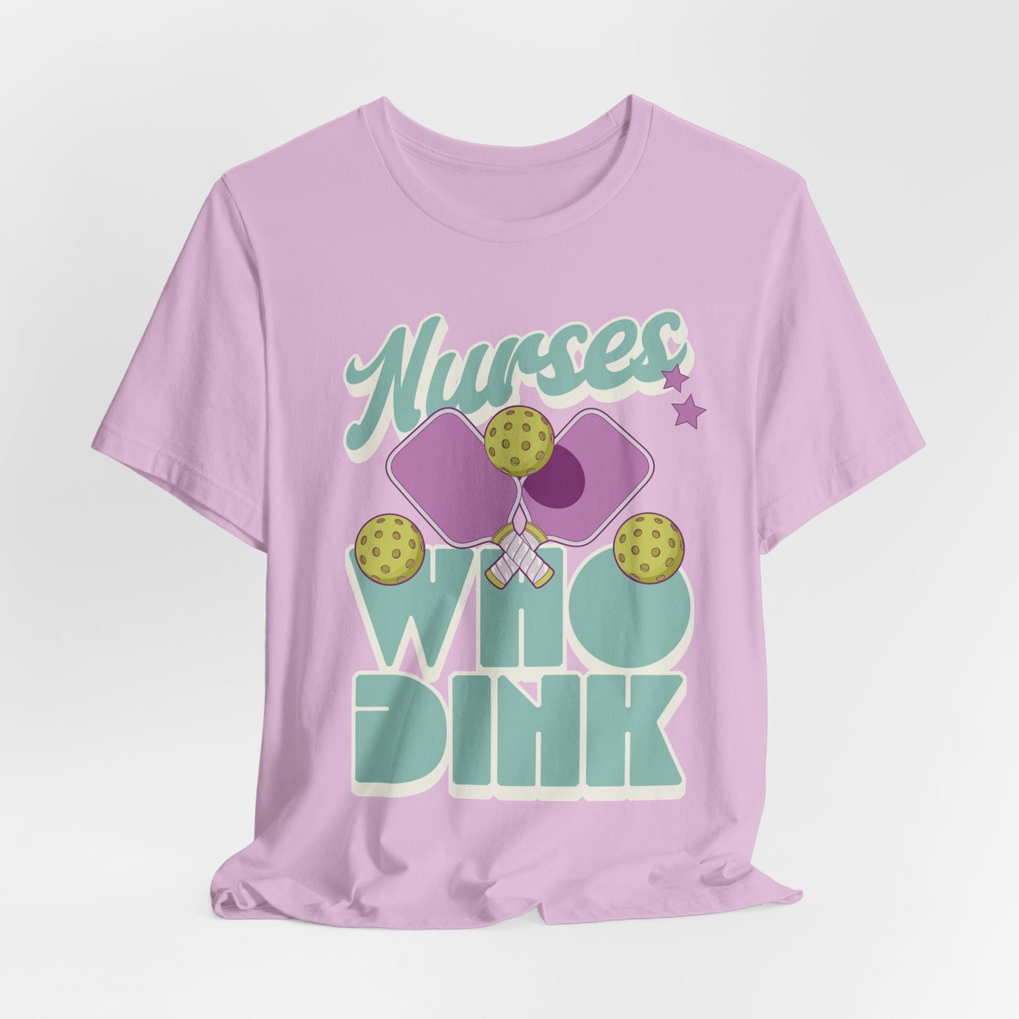 Pickleball Nurse T-Shirt For Nurse Pickleball Lover Gift Dink Pickleballer