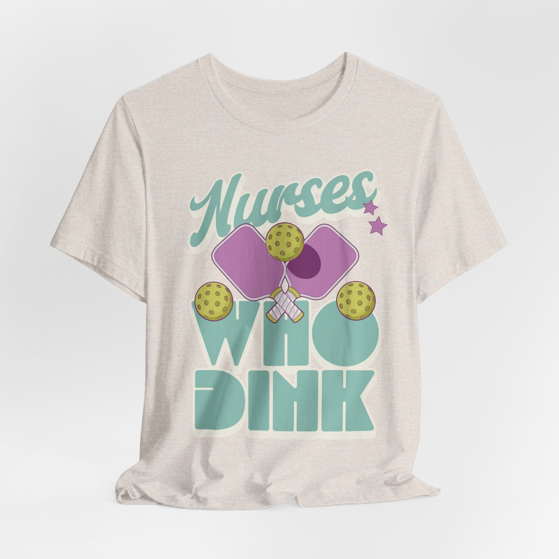 Pickleball Nurse T-Shirt For Nurse Pickleball Lover Gift Dink Pickleballer