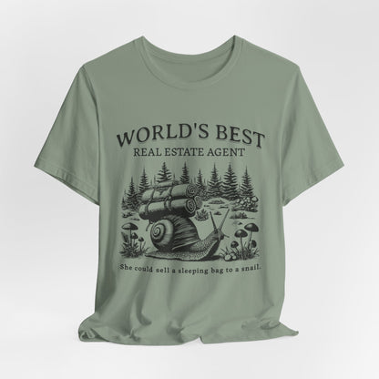 Realtor Tee World's Best Realtor Gift-Real-Estate-Agent-Funny-Shirts