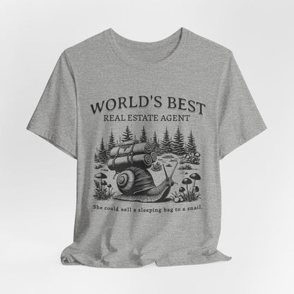Realtor Tee World's Best Realtor Gift