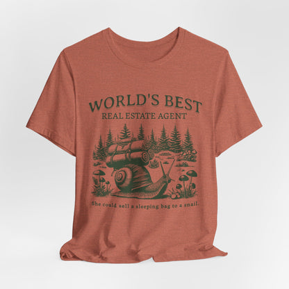 Realtor Tee World's Best Realtor Gift