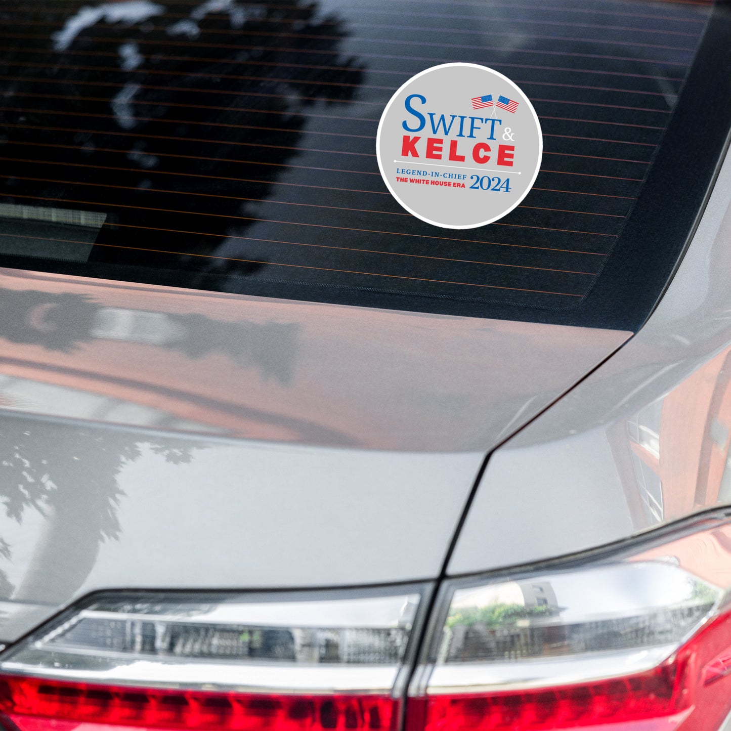 Taylor Swift & Travis Kelce Sticker For Election 2024