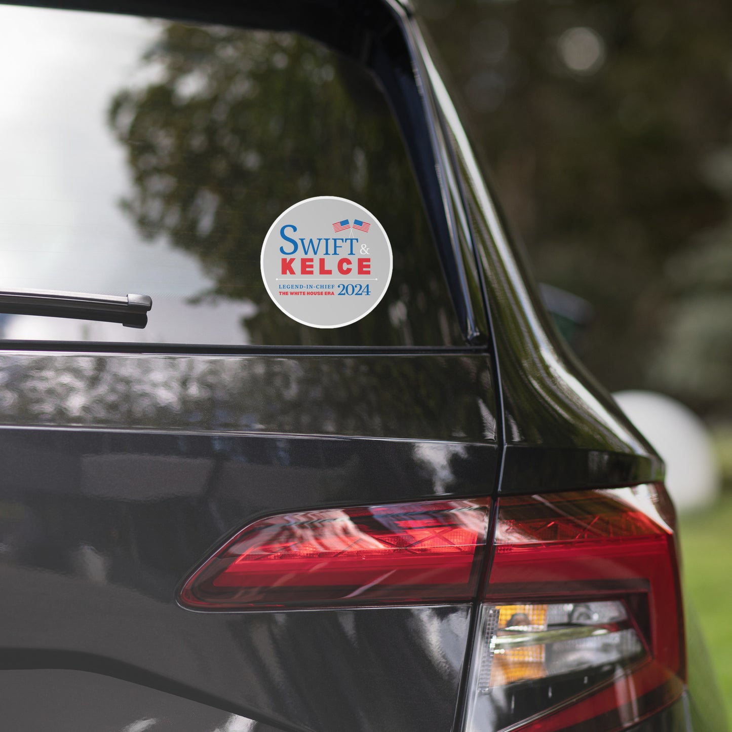 Taylor Swift & Travis Kelce Sticker For Election 2024