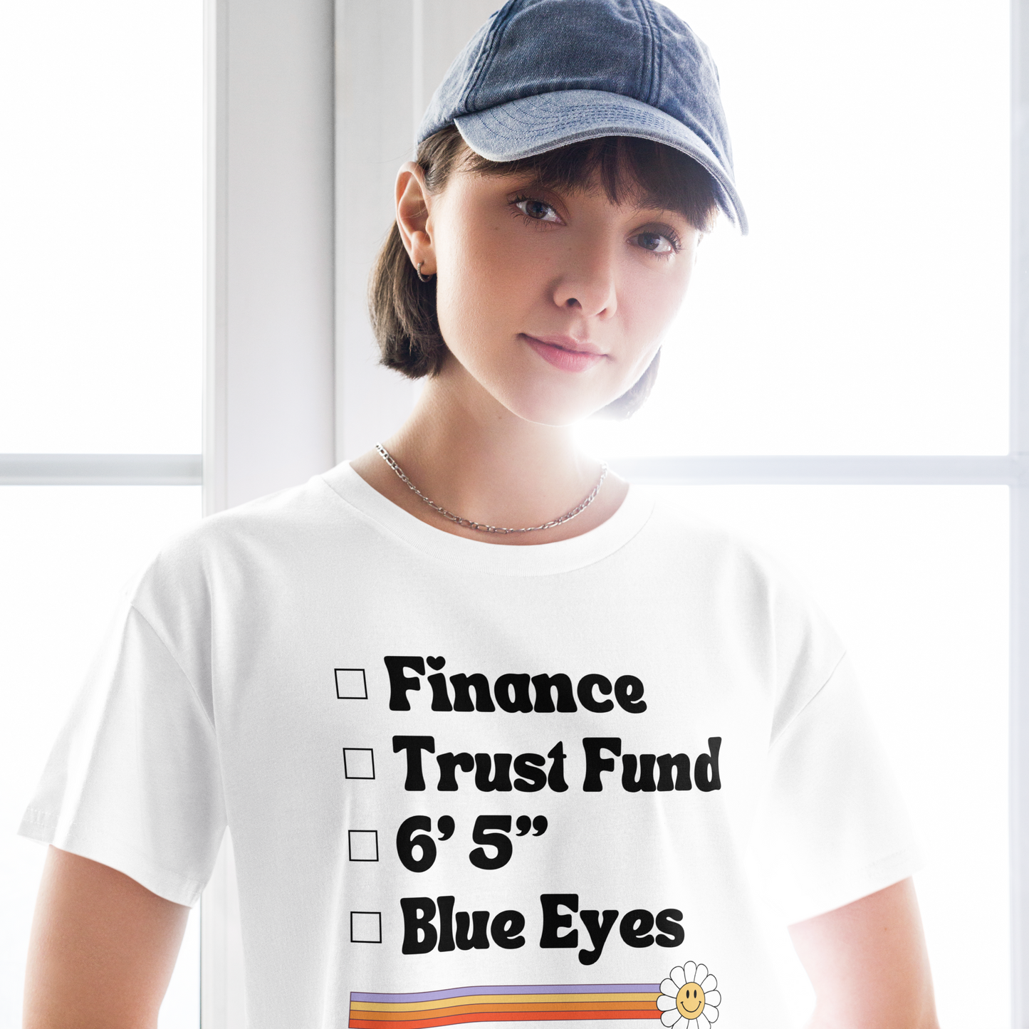 Unhinged Crop Top Finance Guy Funny Tee For Gag Gift Retro Style T-Shirt