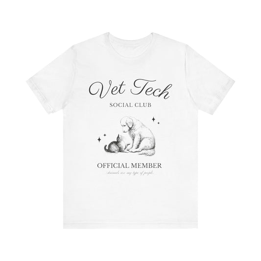 Vet-Tech-Shirt-For-Veterinary-Technician-Gift-Vet-Tech-Social-Club