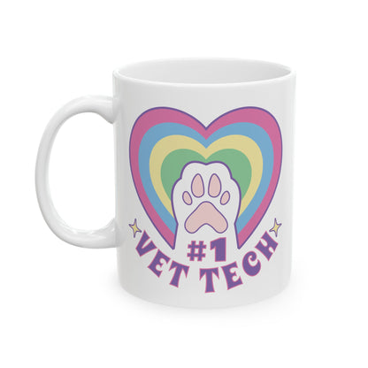 Vet Tech Mug For Veterinary Technician Gift Vet Tech Cup