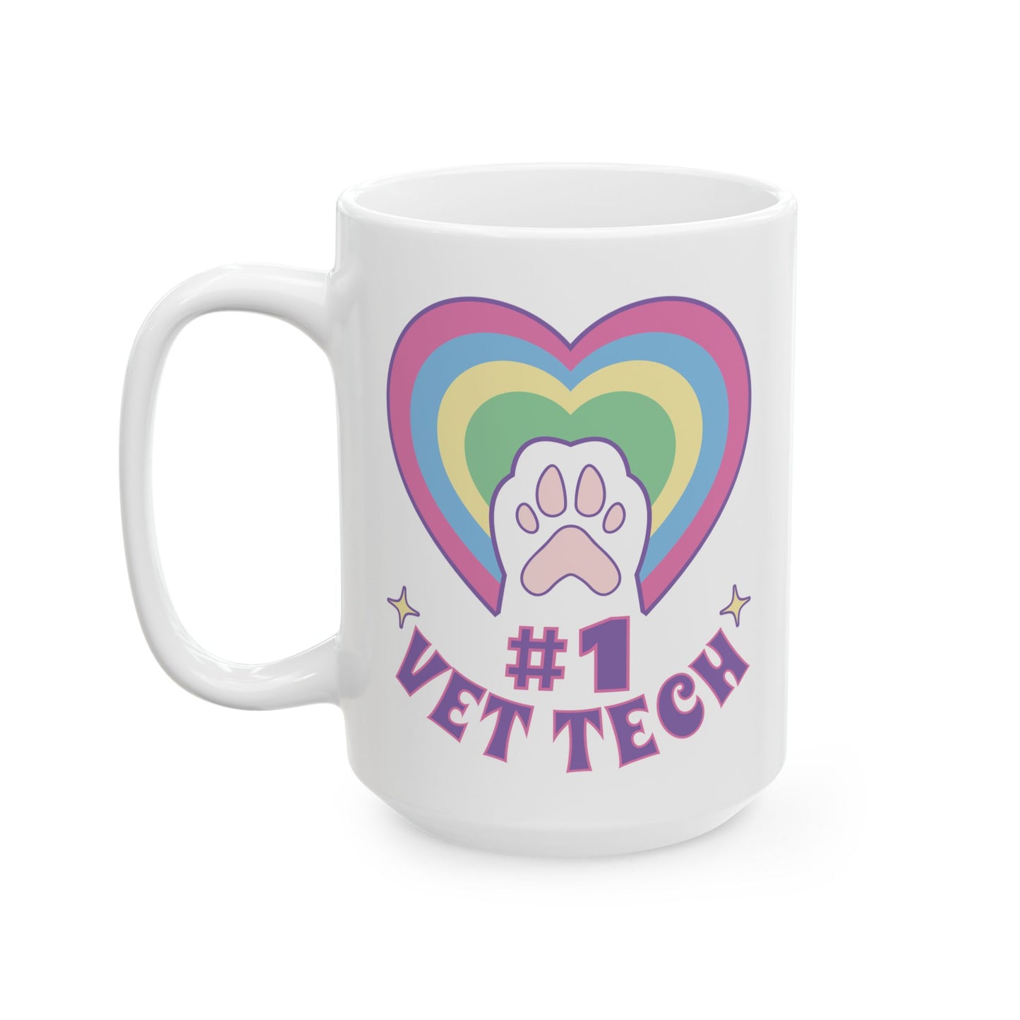 Vet Tech Mug For Veterinary Technician Gift Vet Tech Cup