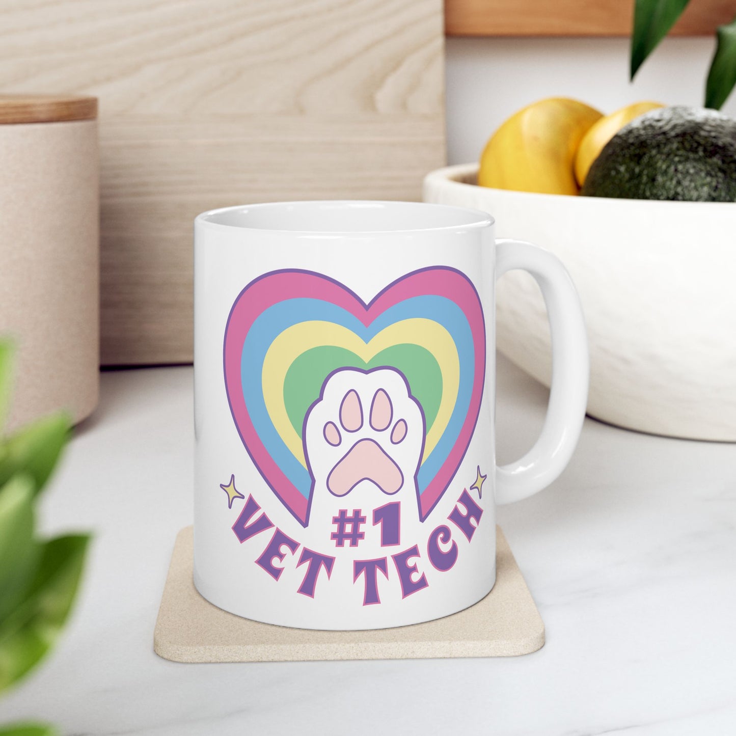 Vet Tech Mug For Veterinary Technician Gift Vet Tech Cup