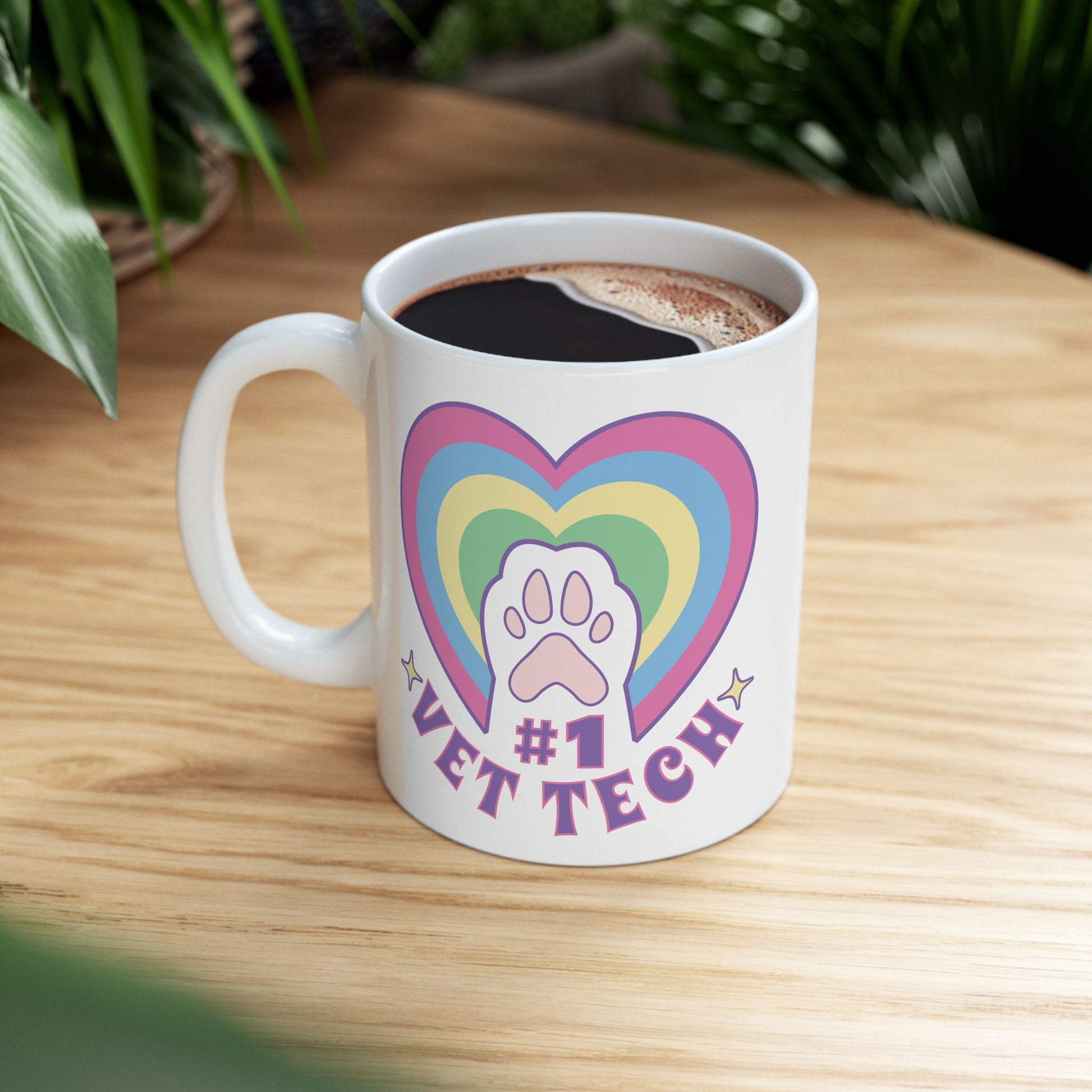 Vet Tech Mug For Veterinary Technician Gift Vet Tech Cup