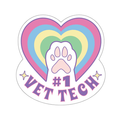 Vet Tech Sticker For Veterinary Technician Gift Vet Tech Decal