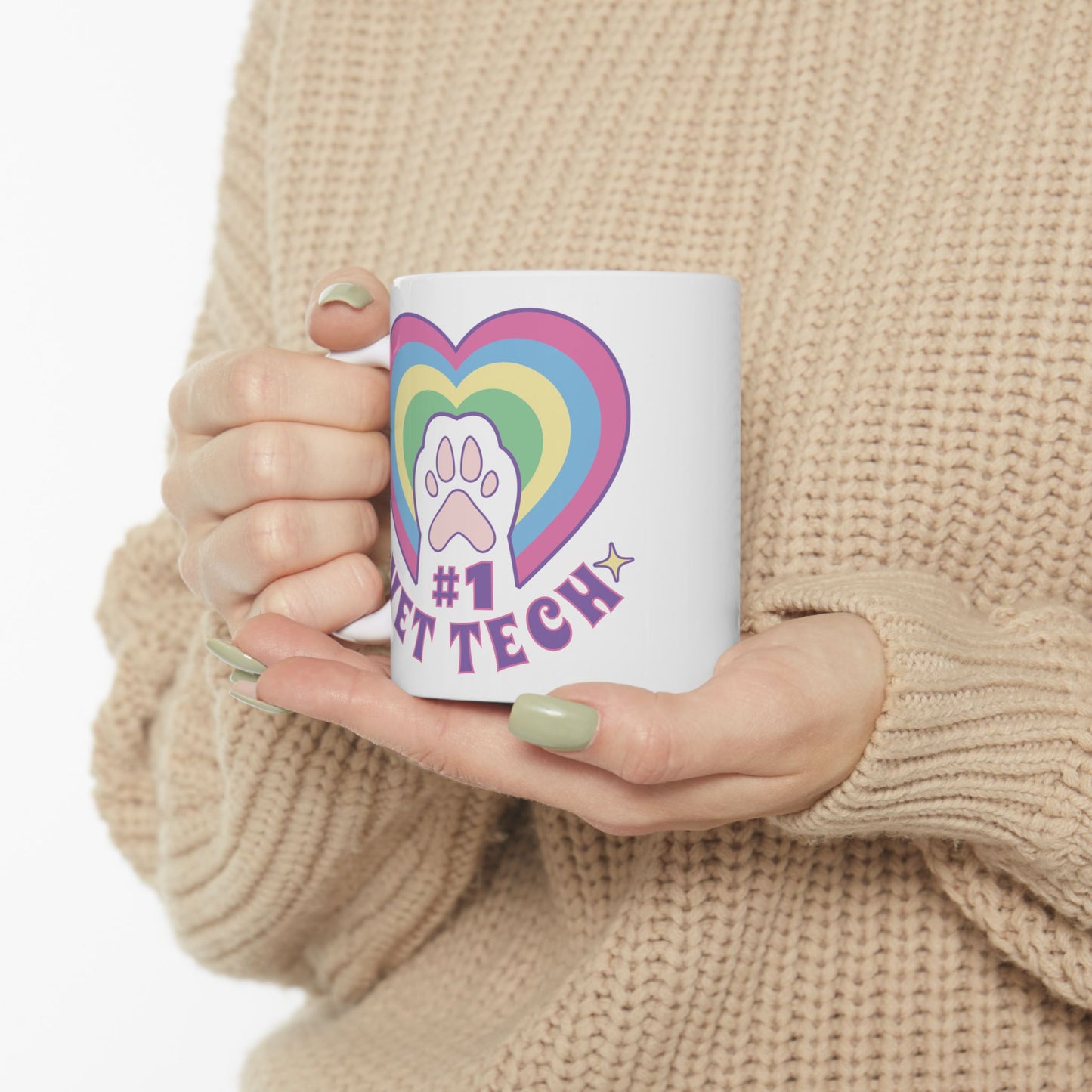 Vet Tech Mug For Veterinary Technician Gift Vet Tech Cup