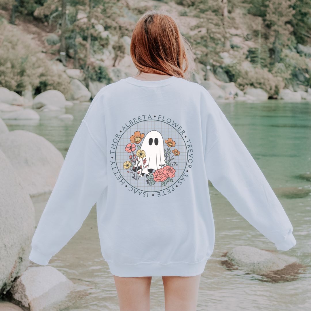 Woodstone-B-and-Ghosts-Sweatshirt-Ghosts-US-Merch-Gift-For-Ghosts-Fan-Cute-Ghosts-Shirt