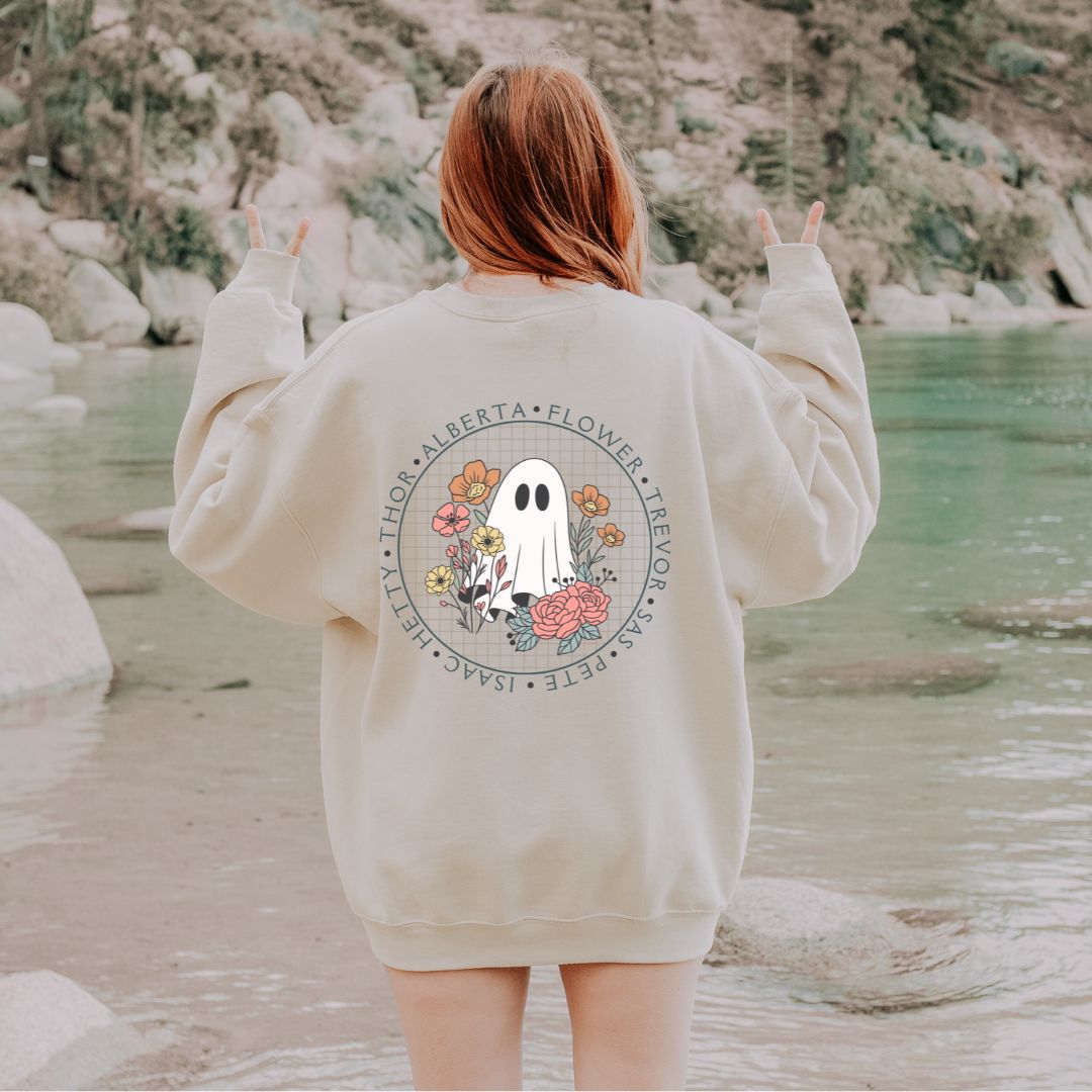 Woodstone-B-and-Ghosts-Sweatshirt-Ghosts-US-Merch-Gift-For-Ghosts-Fan-Cute-Ghosts-Shirt