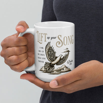 Lift Your Song Christian Mug Psalm 89:1