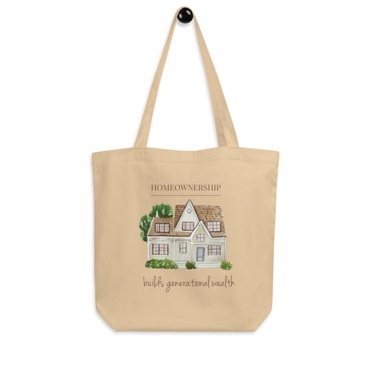 Homeownership Real Estate Agent Tote - Realtor Tote - Bag for Loan Officer