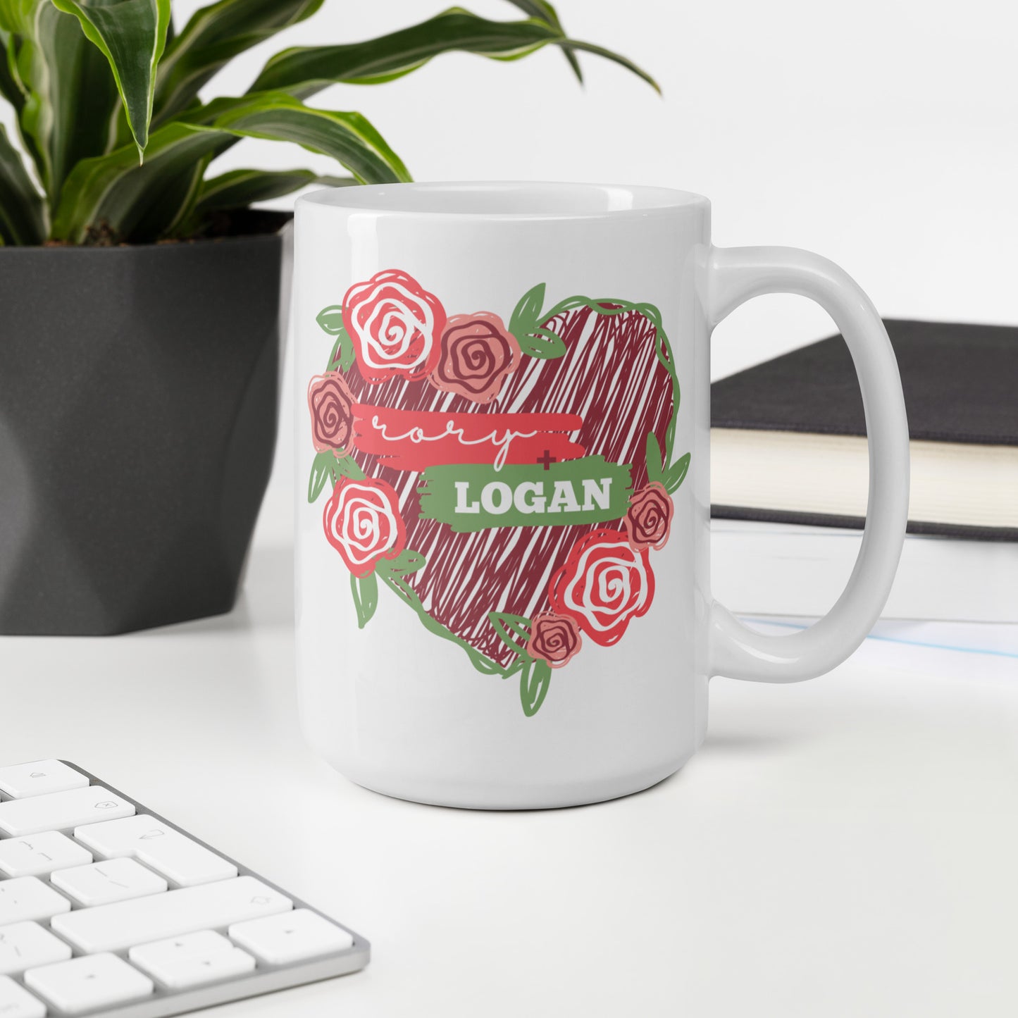 Gilmore Girls Mug Rory + Logan Fan Gift