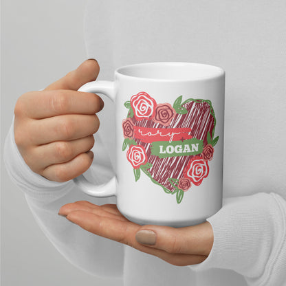 Gilmore Girls Mug Rory + Logan Fan Gift