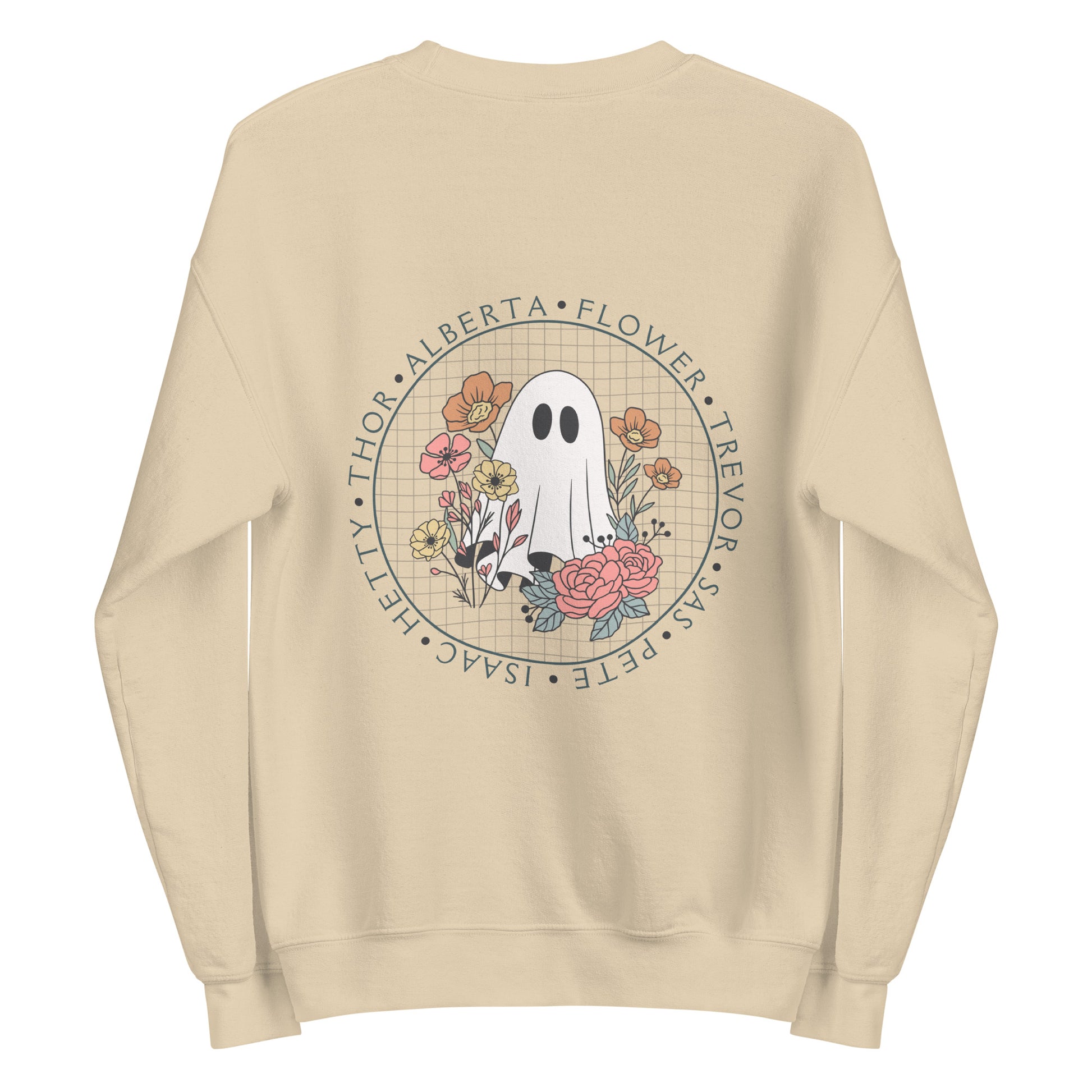 ghosts-sweatshirt-woodstone-b-and-b-sweatshirt-ghosts-us-merch-gift-for-ghosts-fan-boho-ghosts-sweatshirt-cute