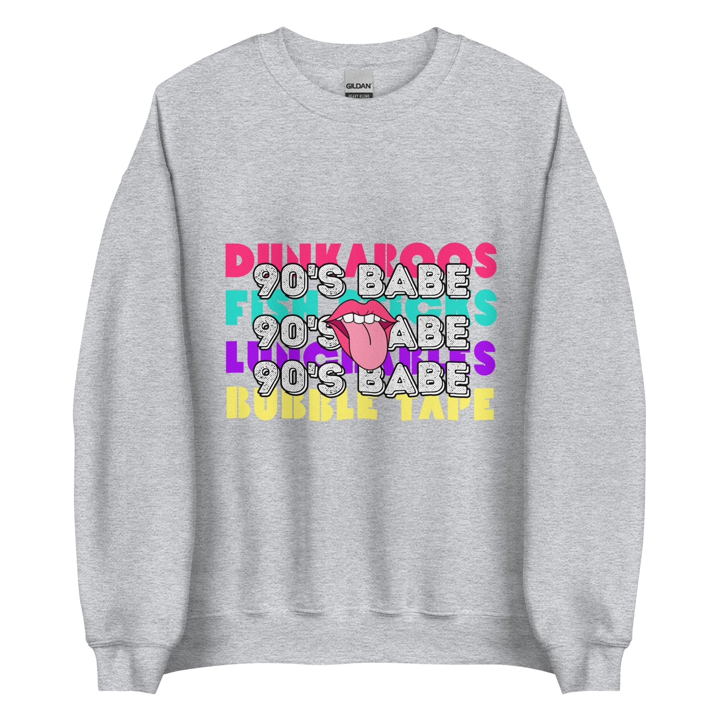 90's Sweatshirt - Retro 90's Babe Gift For 90's Kid