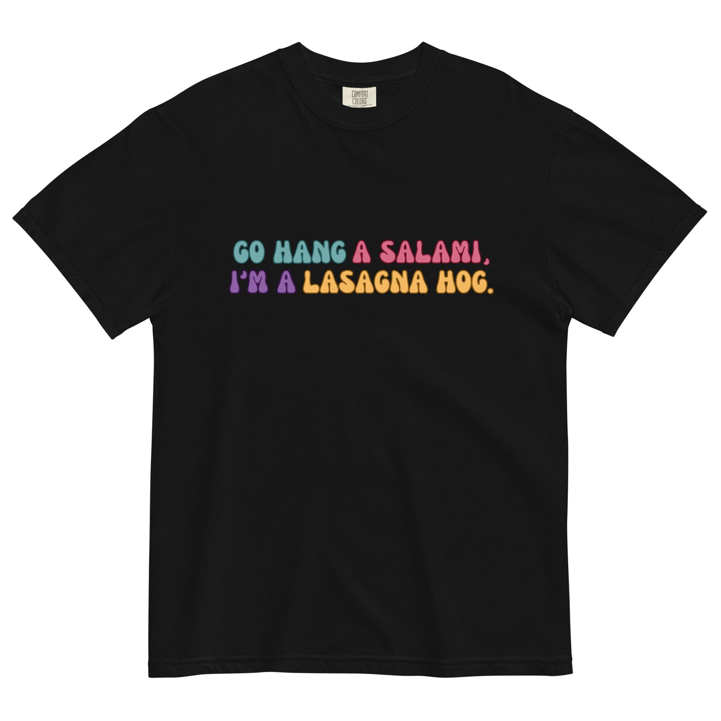 Salami Lasagna Palindrome Tee