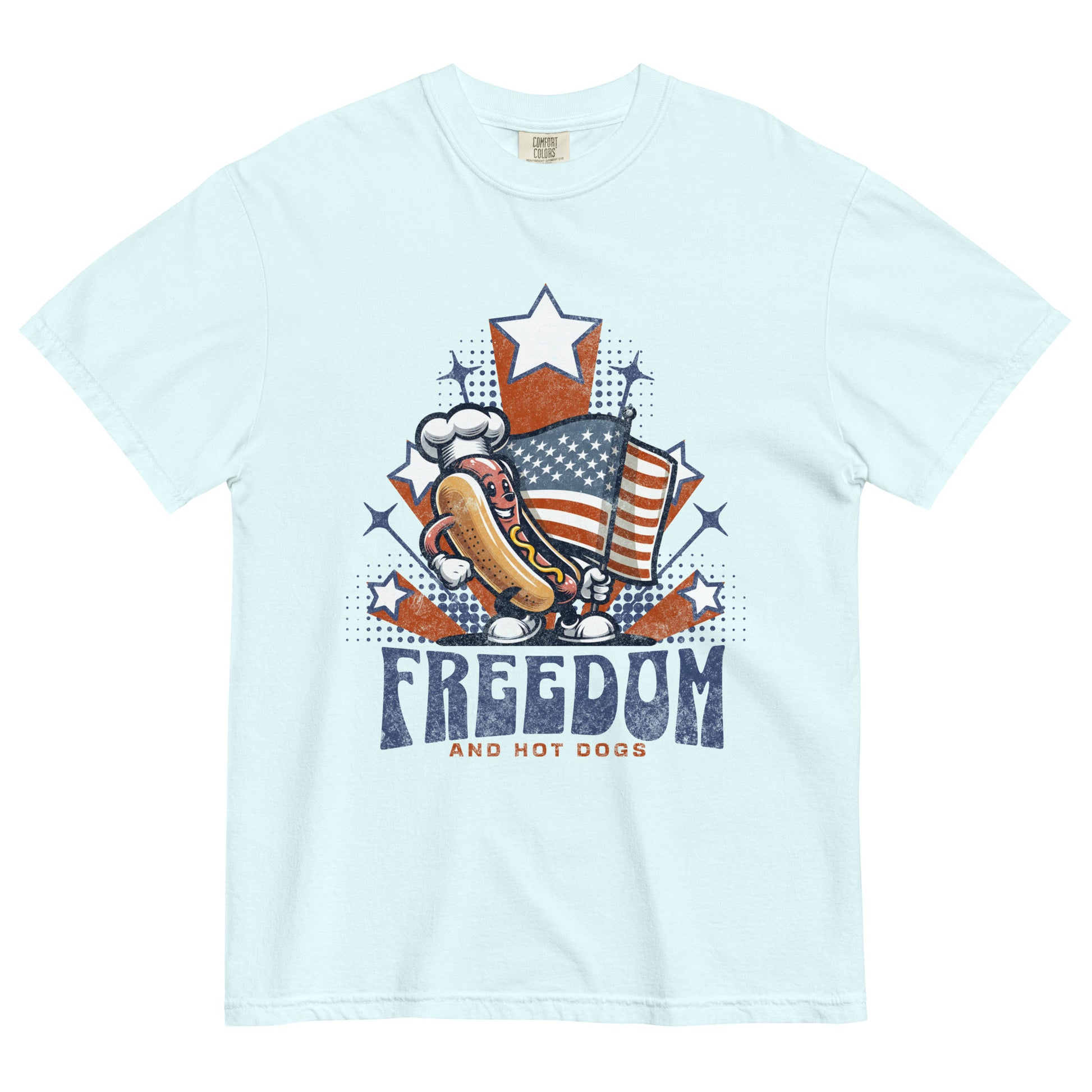 4th-of-july-tee-retro-usa-shirt-cute-patriotic-tshirt-freedom-tee-hot-dog-shirt-red-white-blue.