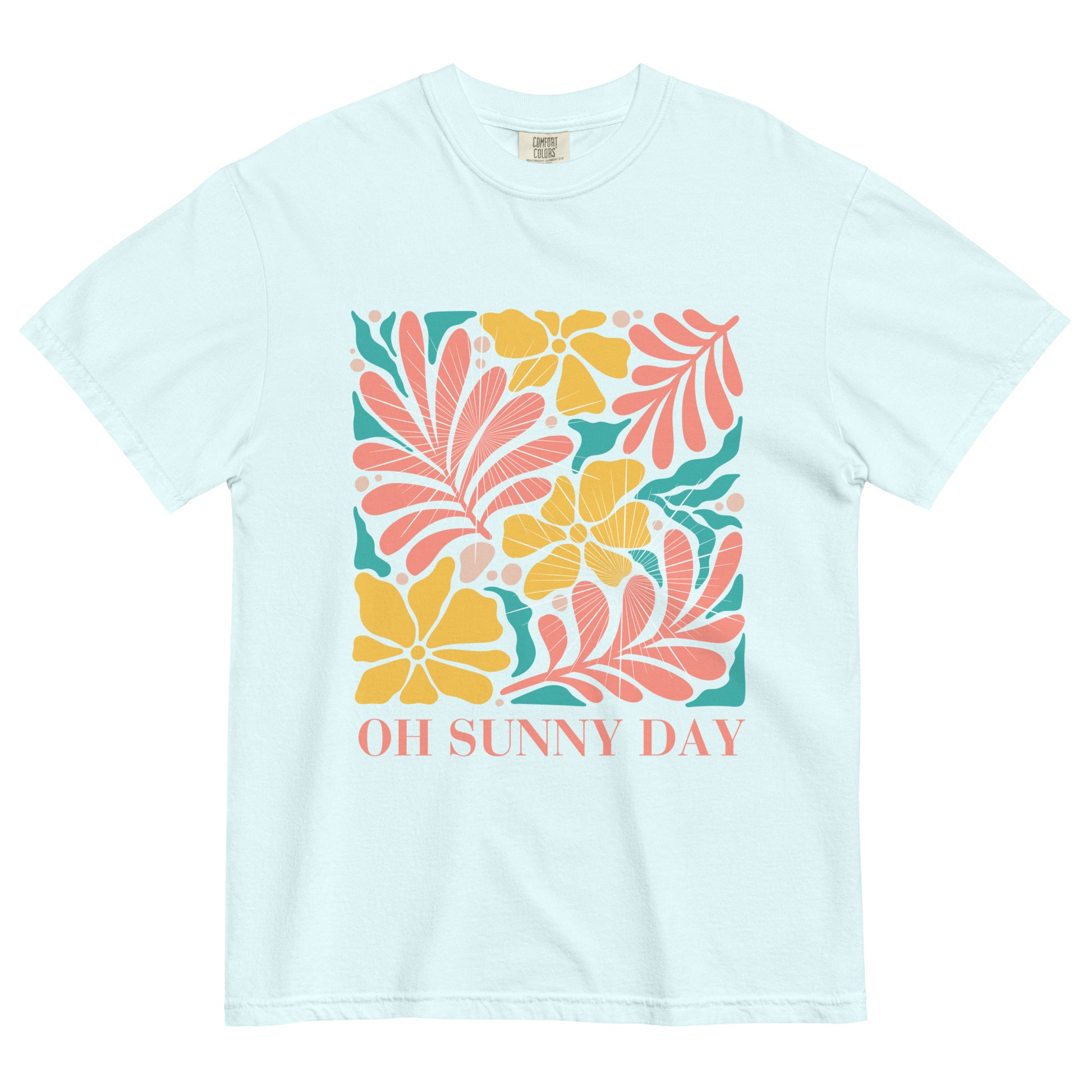 Aesthetic-Shirt-Flower-Tee-Sunny-Day-Summer-Shirt-For-Beach-Cute-Gift