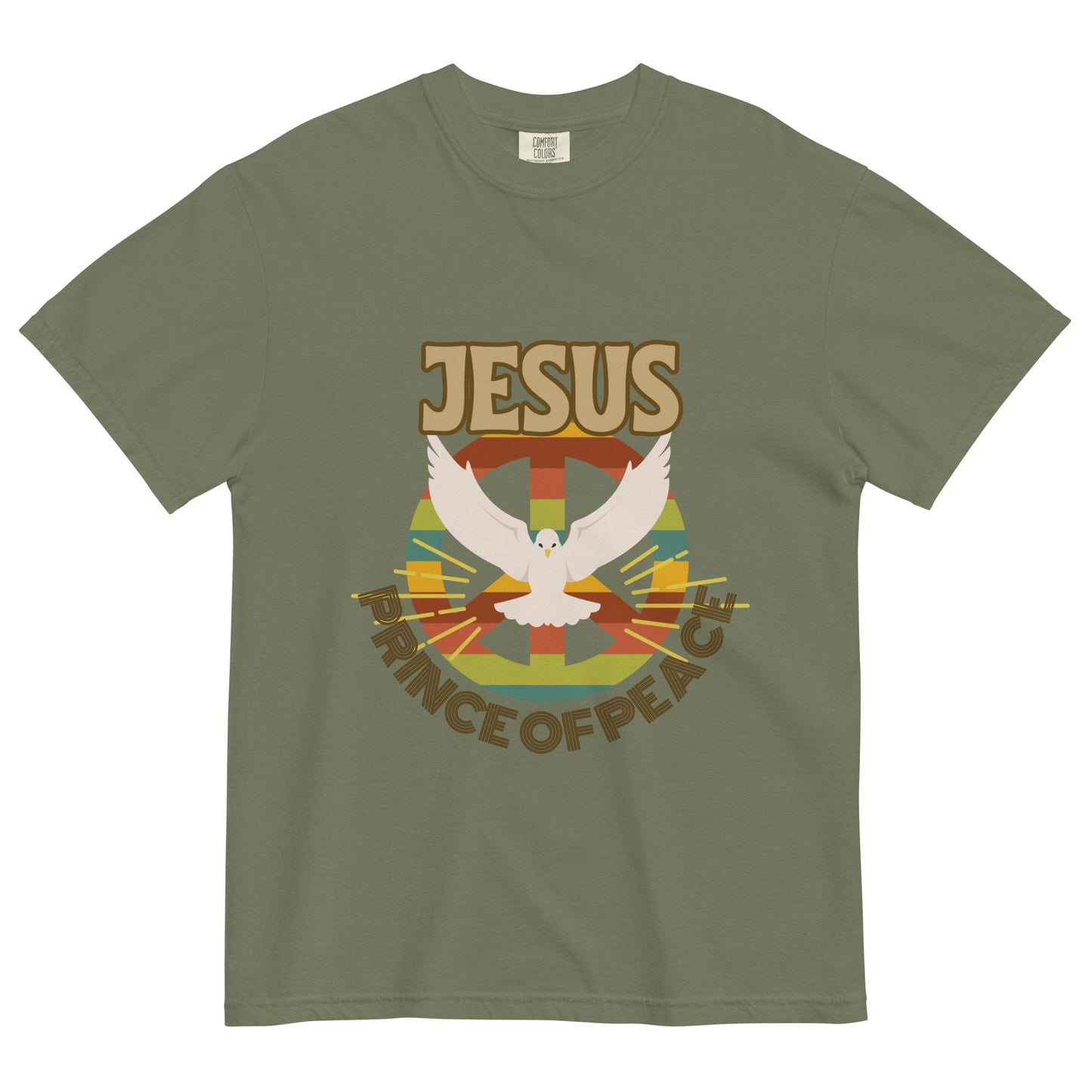 Jesus Christian Tee Gift For Christian Graphic Tee Prince of Peace Isaiah 9:6