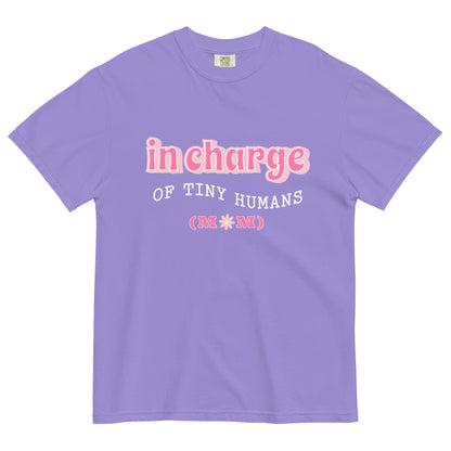 In Charge Of Tiny Humans Mom Tee